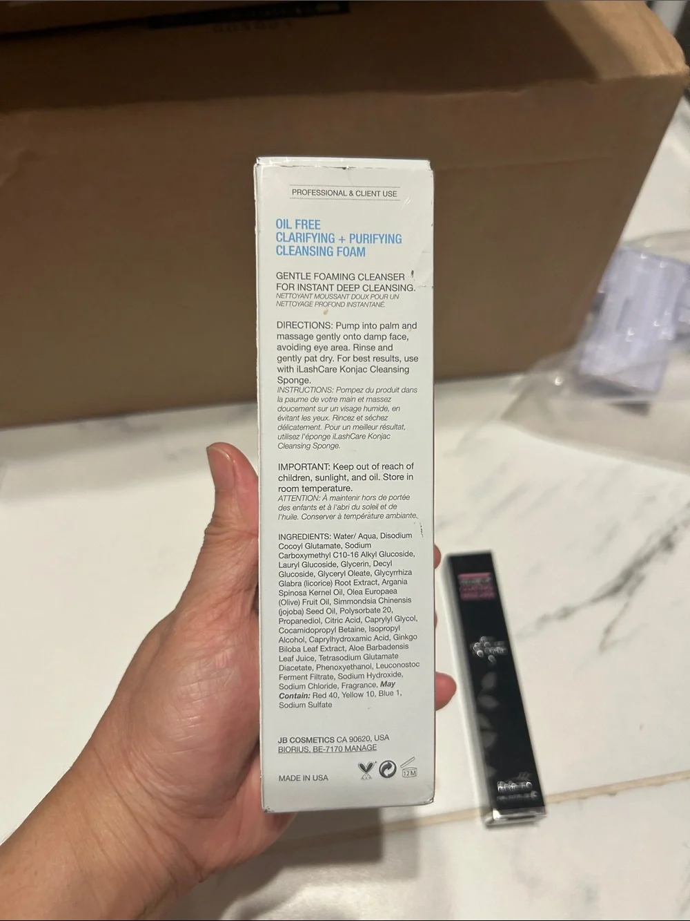 Bundle ilashcare coating mascara and cleansing foam. All new and seal.